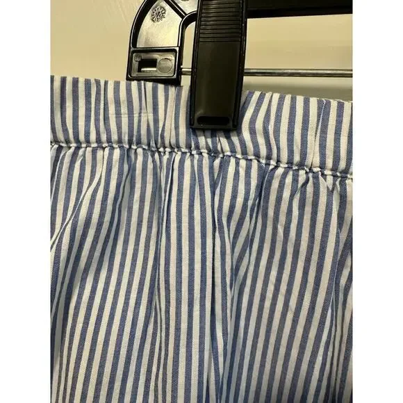 J. crew striped cotton tiered ruffle maxi skirt women’s 3X - Picture 3 of 8